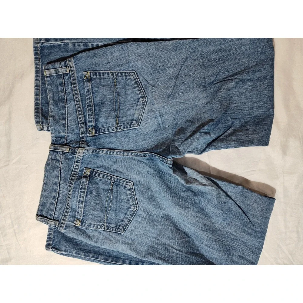 Women's L.L.Bean 8 medium/T denim jeans light straight fit classic mom